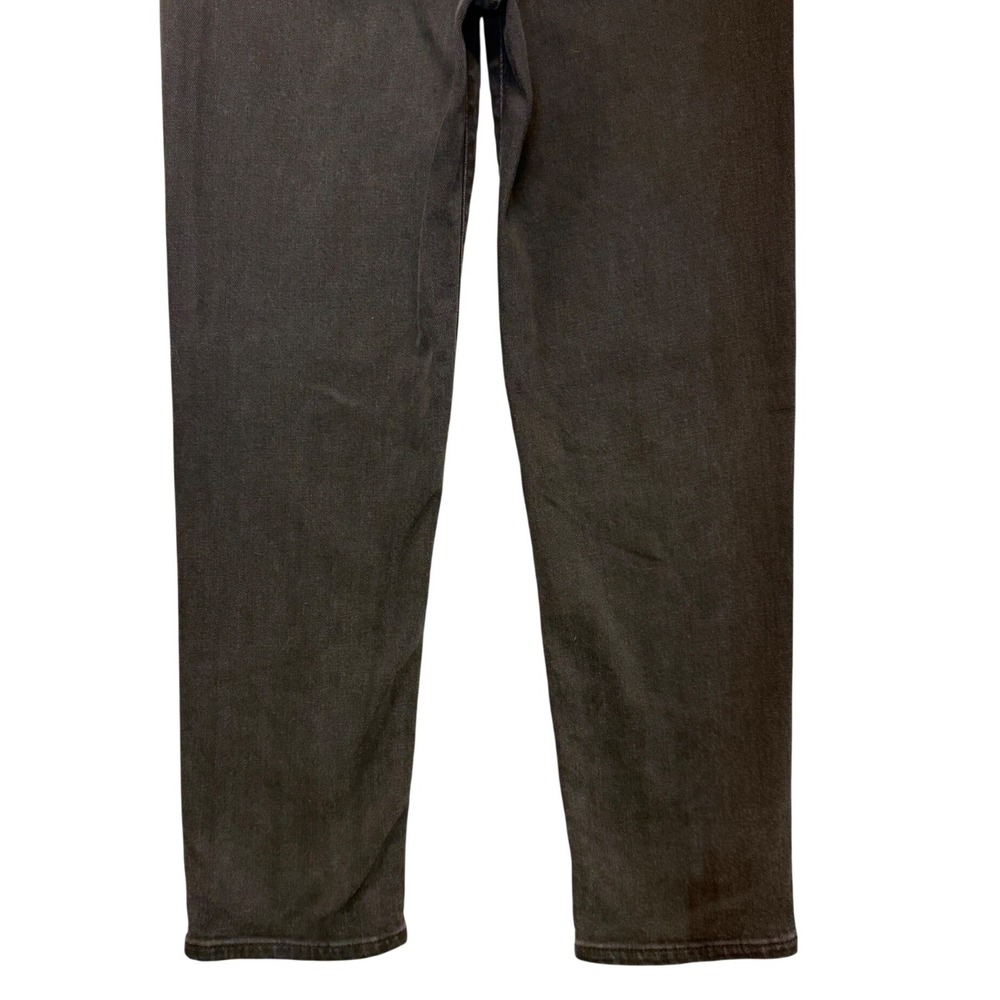 Madewell Classic Straight Jean Lunar Wash Faded Black High Rise Denim Size 25 - Picture 12 of 12